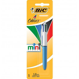 BIC Шариковая ручка  4 Colours Мини БЛ1 1 мм (3086123277403)