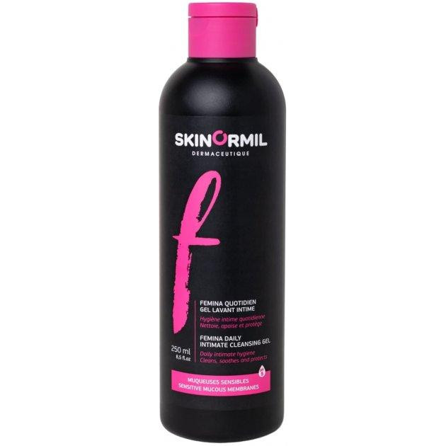 Skinormil Очищающий гель Фемина Дейли для ежедневной интимной гигиены 250 мл (3760262890142) - зображення 1