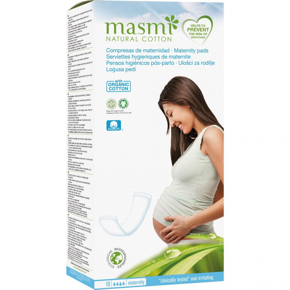 Masmi Послеродовые прокладки  Maternity 10 шт (8432984000363) - зображення 1