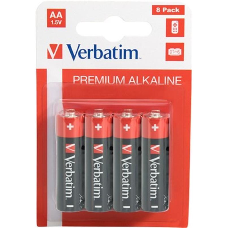 Verbatim AA bat Alkaline 4шт Premium (49503) - зображення 1