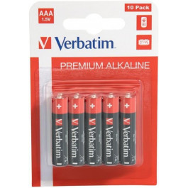 Verbatim AAA bat Alkaline 10шт Premium (49874)