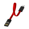 ColorWay Micro-USB Keychain Red 0.22m (CW-CBUM022-RD) - зображення 3