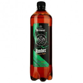 Volynski Browar Пиво  Amber, світле, 4,4%, 1 л (4820183001887)
