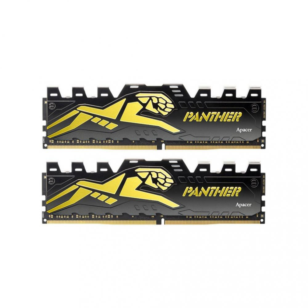 Apacer 16 GB (2x8GB) DDR4 3200 MHz Panther  (AH4U16G32C28Y7GAA-2) - зображення 1