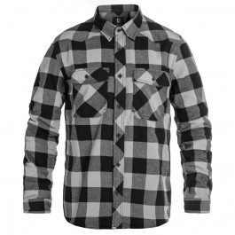 Brandit Check Shirt - Black/Charcoal (4002-221-4XL)