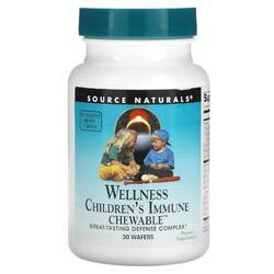Source Naturals Wellness для імунітету дітей, 60 пастилок