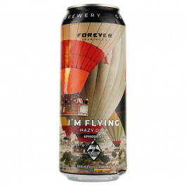 Forever Пиво  I'm flying, світле, нефільтроване, 7%, з/б, 0,5 л (4820183001696) (4820183001696)