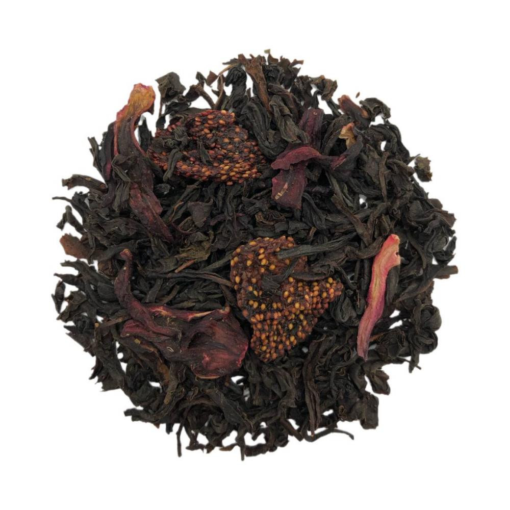 AD Company Чорний чай "Полуниця з вершками" 100г (ADC-00261-01) - зображення 1