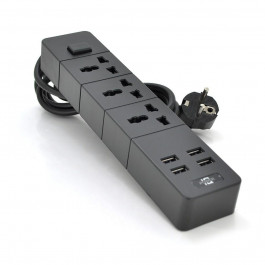 Voltronic Power TВ-Т08, 3роз, 4*USB Black (ТВ-Т08-Black)