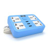 Voltronic TВ-Т15, 4роз, 3*USB Blue (ТВ-Т15-Blue) - зображення 1