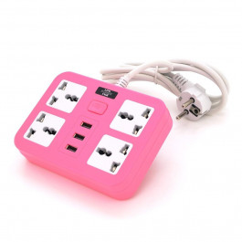 Voltronic Power TВ-Т15, 4роз, 3*USB Pink (ТВ-Т15-Pink)