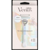 Gillette Станок для интимных зон  Venus Satin Care (1 ручка + 2 сменных картриджа) - зображення 2