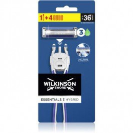 Wilkinson Sword Essentials 3 Hybrid Бритва + змінні щітки 1 кс