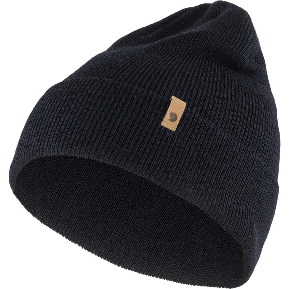 Fjallraven В'язана шапка  Classic Knit Hat Dark Navy (77368.555) - зображення 1