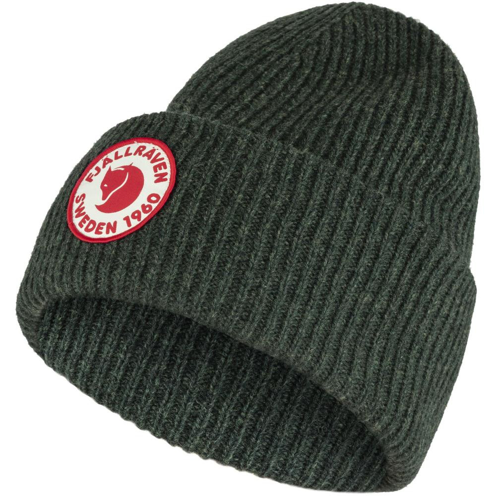 Fjallraven В'язана шапка  1960 Logo Hat Deep Forest (78142.662) - зображення 1