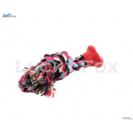 Fox Іграшка для собак  Канат-грейфер кольоровий одновузловий 20 см (XJ0046)