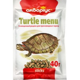 Акваріус Turtle Menu 40 гр