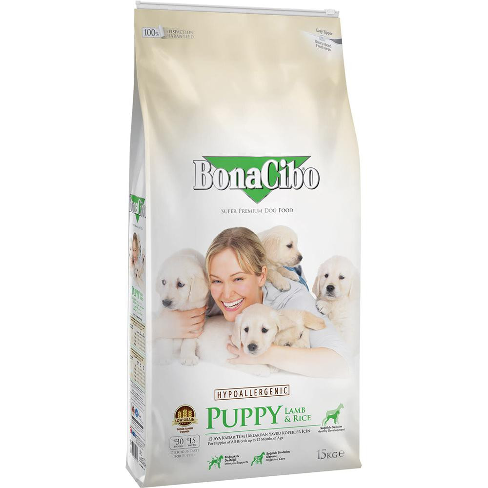 BonaCibo Puppy Lamb and Rice 15 кг (BC405727) - зображення 1