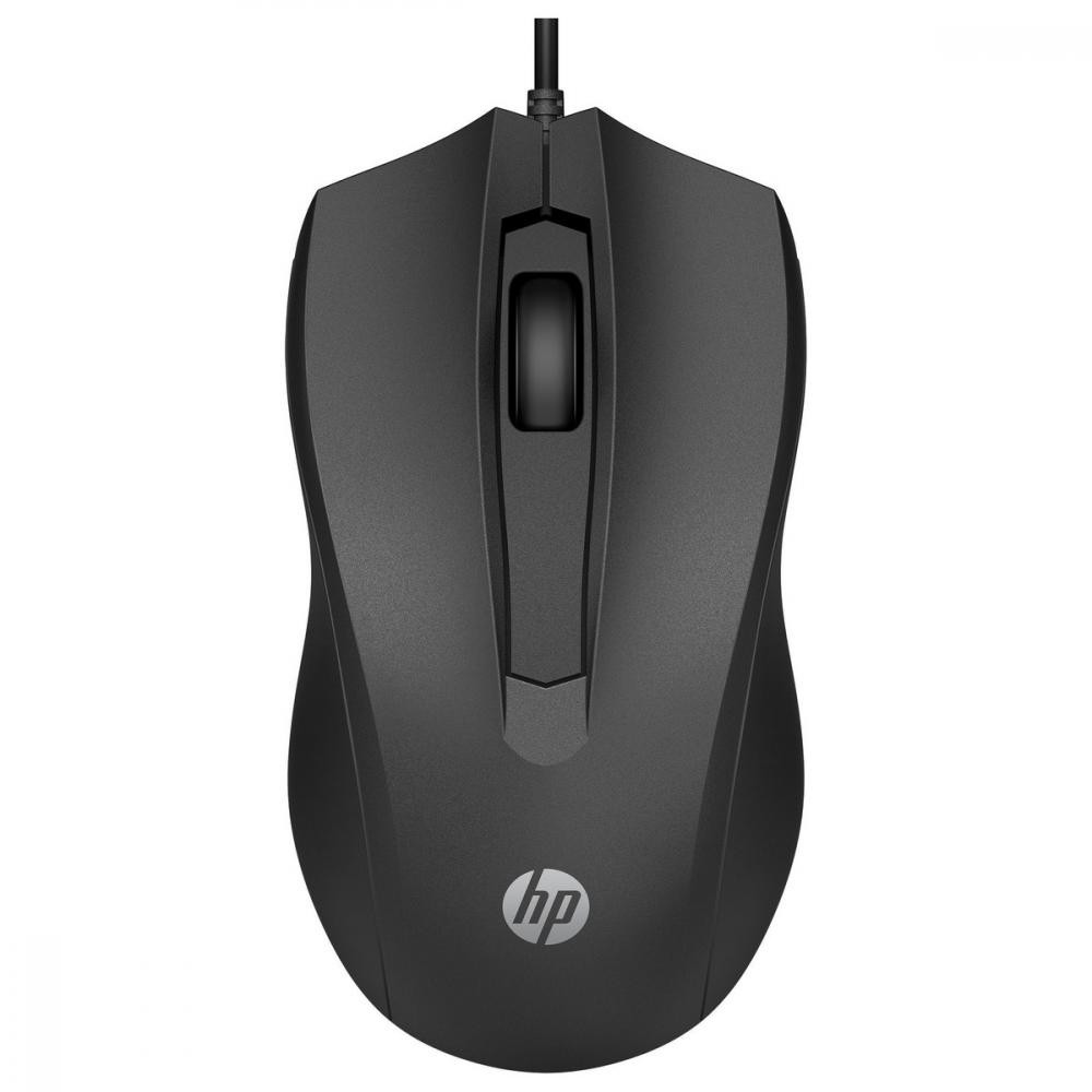 HP 100 Wired Mouse (6VY96AA) - зображення 1