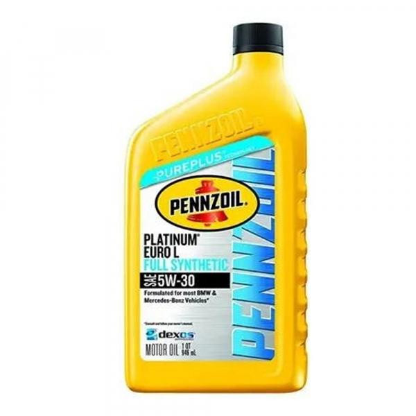 Pennzoil Platinum Euro L Full Synthetic 5W-30 0.946л - зображення 1