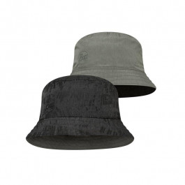 Buff Панама  Travel Bucket Hat, Gline Black-Grey - M/L (BU 128626.999.25.00)