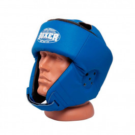 Boxer Sport Line Шлем каратэ кожвинил, синий (2030-01B)