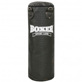 Boxer Sport Line Мішок боксерський 100см, кирза, чорний (1002-03)