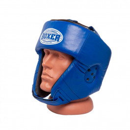 Boxer Sport Line Боксерский шлем кожвинил, синий (2028-01B)