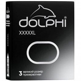 DOLPHI Презервативи DOLPHI XXXXXL 3 шт (4820144770777)