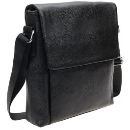 Borsa Leather Чоловіча сумка-планшет з натуральної шкіри з дрібно-зернистої фактурою  (19413)