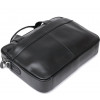 Vintage Ділова шкіряна чоловіча сумка для ноутбука в чорному кольорі  (20680) - зображення 3