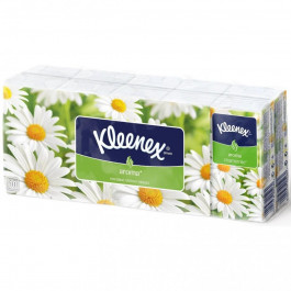 Kleenex Носовые платочки кармашки с ароматом ромашки 10 шт. (5901478905277)