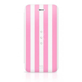 White Diamonds Girly Stripes for iPhone 6 (1311TRI70)