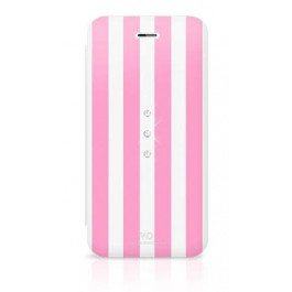   White Diamonds Girly Stripes for iPhone 6 (1311TRI70)