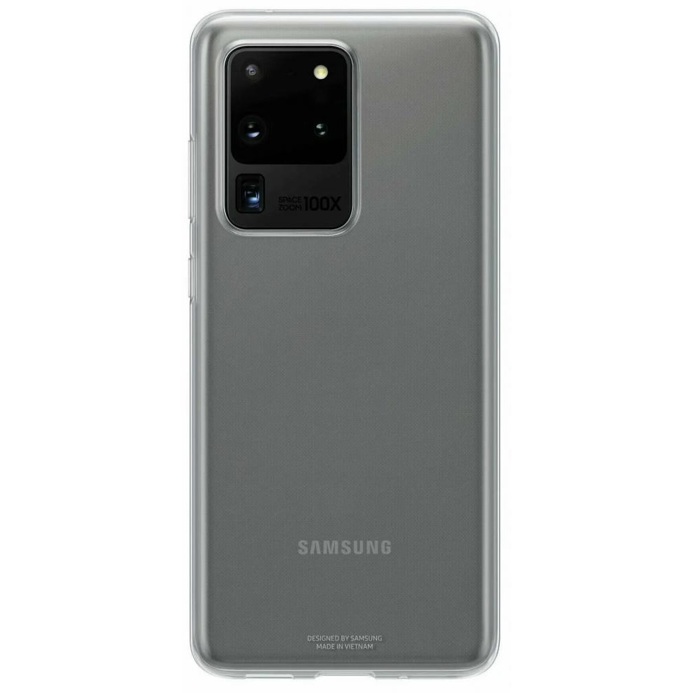 Samsung G988 Galaxy S20 Ultra Clear Cover Transparent (EF-QG988TTEG) - зображення 1