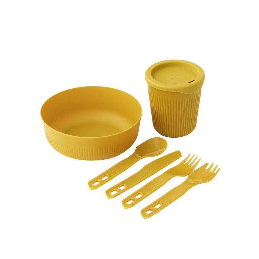 Sea to Summit Passage Dinnerware Sett [1P] Arrowwood Yellow (STS ACK037051-120913) - зображення 1