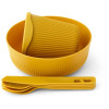 Sea to Summit Passage Dinnerware Sett [1P] Arrowwood Yellow (STS ACK037051-120913) - зображення 2