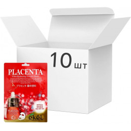 Ekel Упаковка Тканевая маска  с Плацентой 25 мл х 3 шт (2502476)