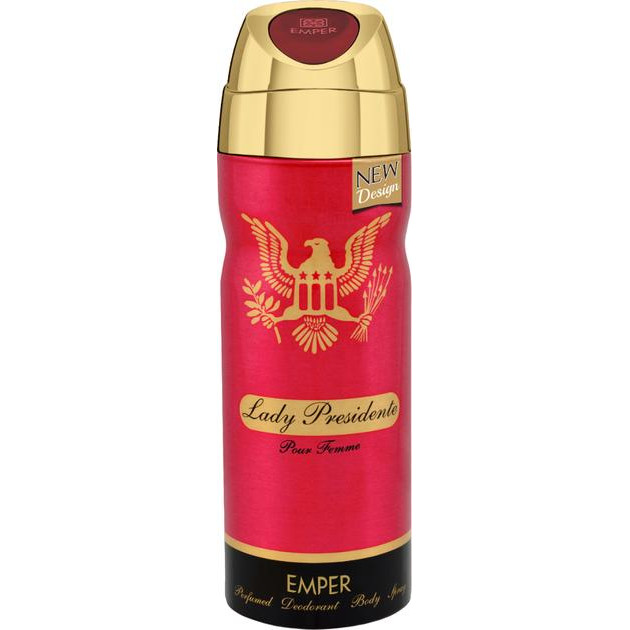 Emper Парфумований дезодорант для жінок  Lady Presidente 200 мл (6291108520222) - зображення 1