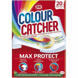 K2r Кольоропоглинальні серветки Colour Catcher Max Protect, 20 шт. (9000101547580)