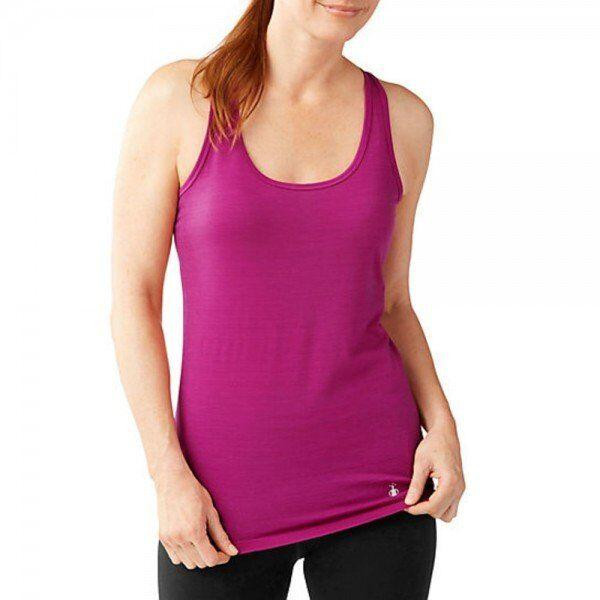 Smartwool Майка  Wm’s Merino 150 Baselayer Pattern Tank Berry L (1033-SW 17252.044-L) - зображення 1