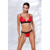 Passion GLAMISS SET red/black S/M - (P56150) - зображення 1