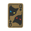 M-Tac Нашивка  Queen Of Spades - Coyote/Black (51362005) - зображення 1