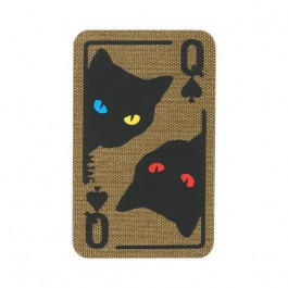   M-Tac Нашивка  Queen Of Spades - Coyote/Black (51362005)