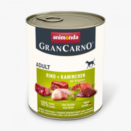 Animonda Gran Carno Adult Beef Rabbit with Herbs 800 г (4017721827676)