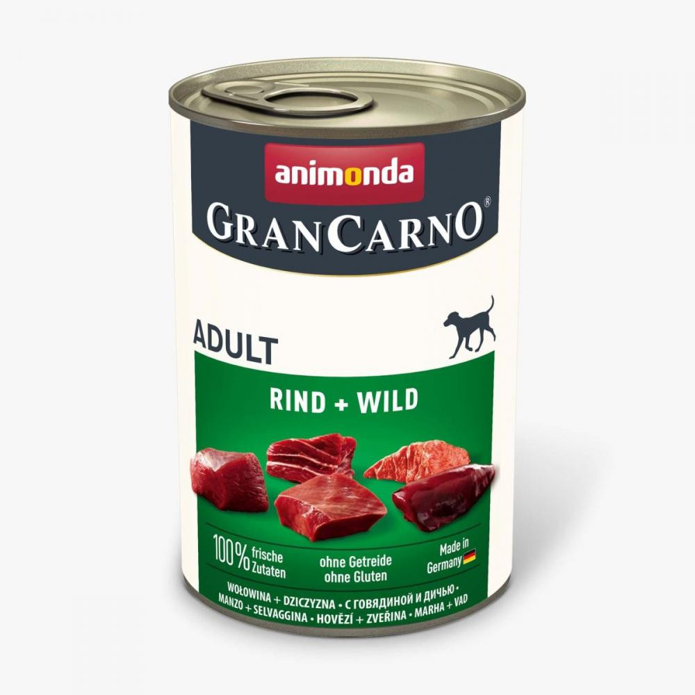 Animonda Gran Carno Adult Beef Game 400 г AM-82736 - зображення 1