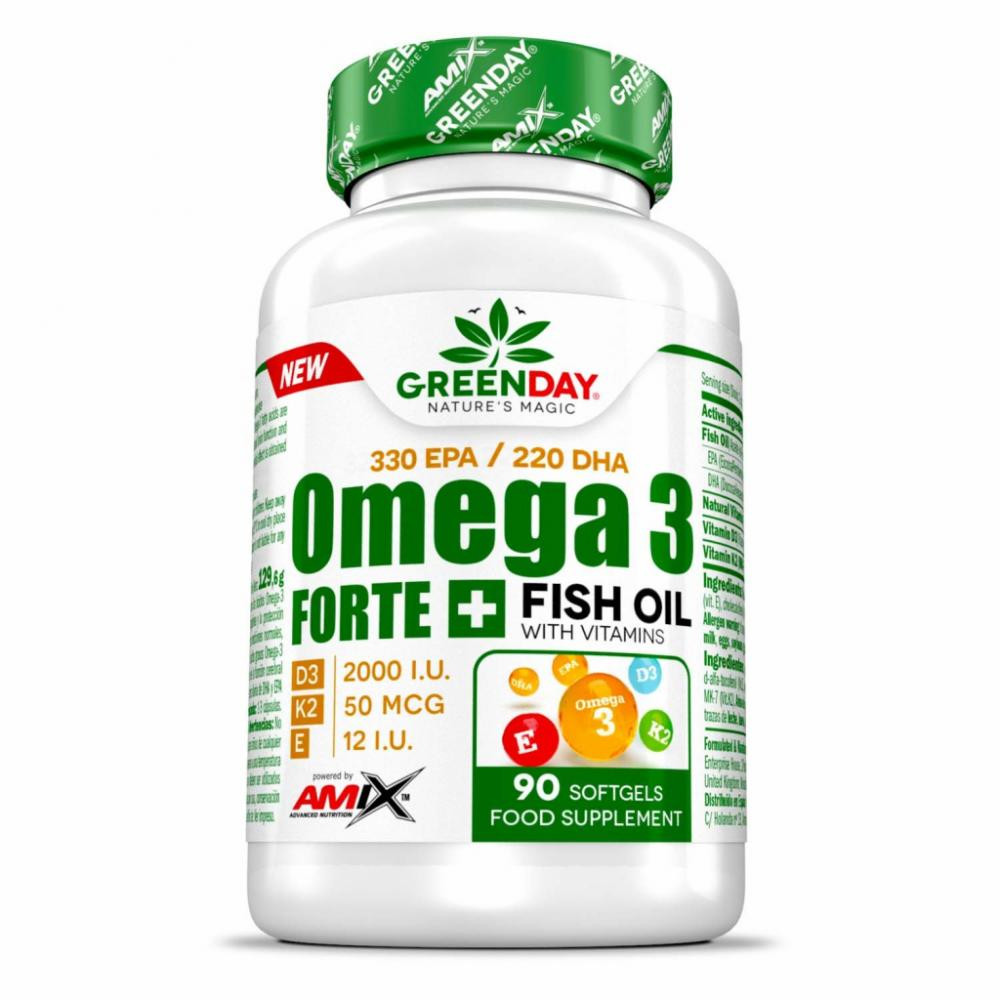 Amix Omega3 Forte+ 90 гелевих капс - зображення 1