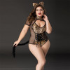 JSY Sexy Lingerie Еротичний костюм кішечки  P71111 Plus Sizs (SO8360) - зображення 2
