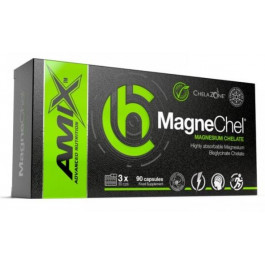   Amix ChelaZone MagneChel Magnesium Bisglycinate Chelate 90 vegan caps / 90 servings