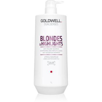 Goldwell Dualsenses Blondes & Highlights шампунь для блонд волосся для нейтралізації жовтизни 1000 мл - зображення 1